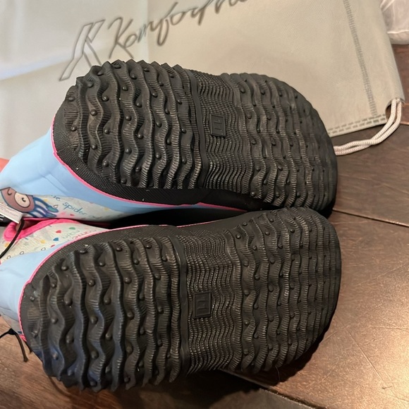 K Komforme girls neoprene snow boots 11 NWT - Picture 6 of 8